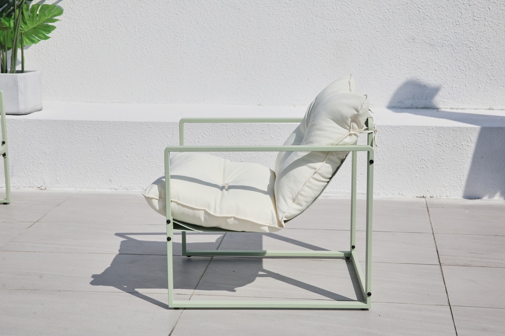 Pintecord Set De Rattan P/ Jardin 4 Piezas 