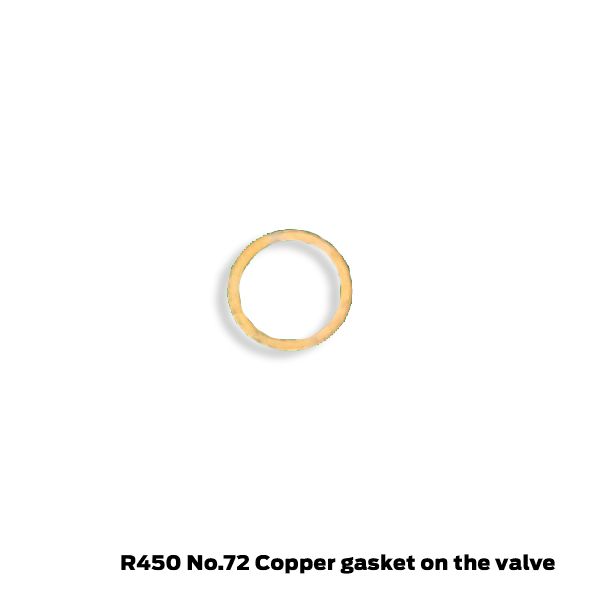 Aeropro / X-Treme R450 Repuesto Junta Cobre en Plato De Valvula N.72