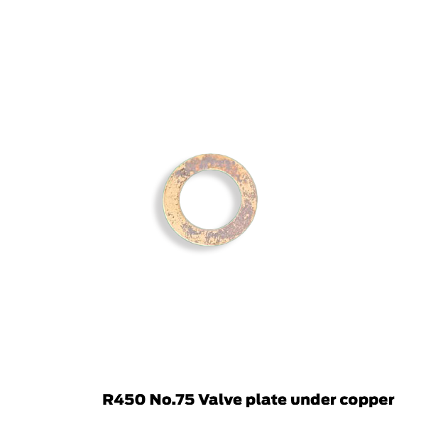 Aeropro / X-Treme R450 Repuesto Placa Valvula debajo de Junta de Cobre N.75