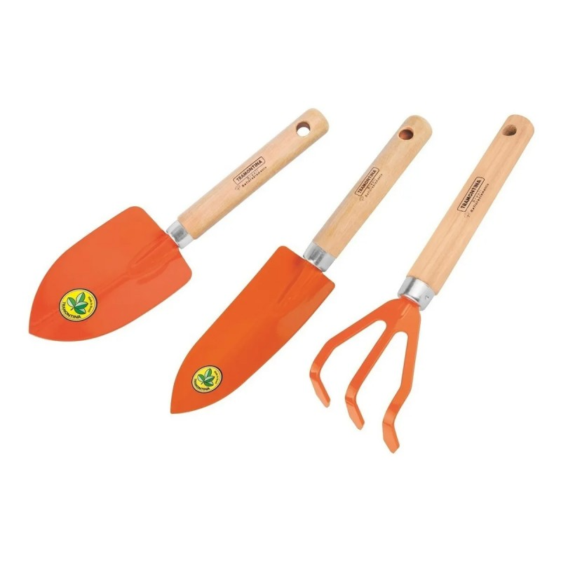 Tramontina Kit P/ Jardin Mango de Madera 3 Piezas