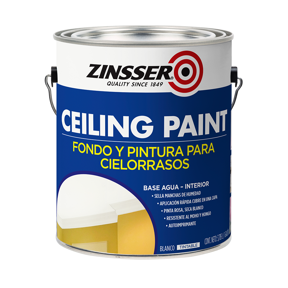 Zinsser Ceiling Paint Pintura Cielorrasos Latex