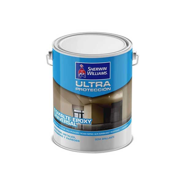 Sw Ultra Protección Epoxy Universal 1 Comp. Al Agua  4 LITROS SEMIBRILLO