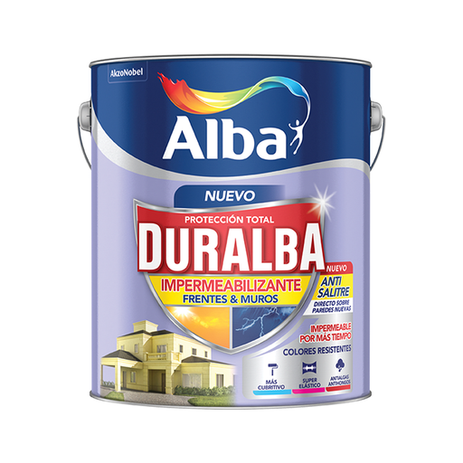 Duralba Frentes Y Muros Impermeabilizante Antisalitre