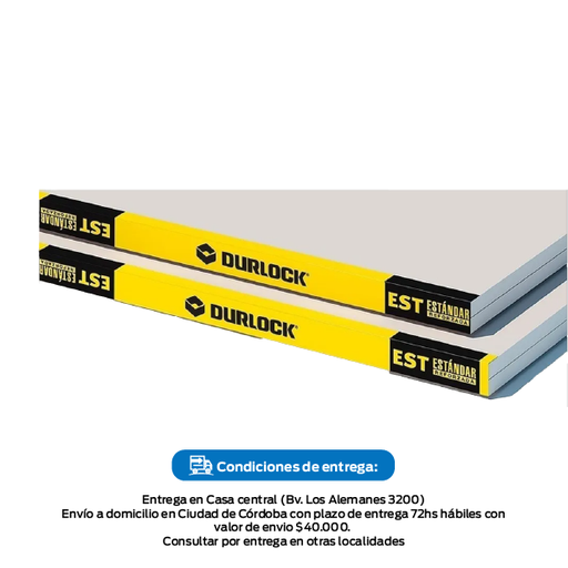 [232565] Placa de Yeso Comun Reforzada *